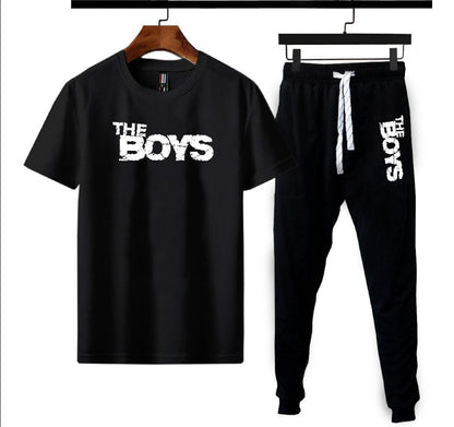 Men Printed Polyester Track Suit White Medium to XL